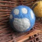 Wool Dog Toys, set of 2 dog..
